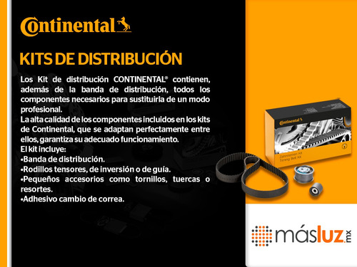 Distribucin Banda Kit V90 Volvo L6 2.9l 97/98 Continental Foto 5