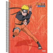 Caderno Universitário Naruto Shippuden Espiral 1 Matéria