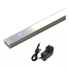 Kit Perfil Led Bajo Alacena 1mt Con Dimmer Touch Y Fuente