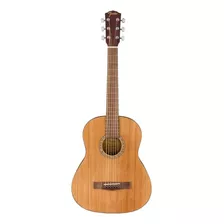 Guitarra Acústica Infantil Fender Fa-15 Para Diestros Natural