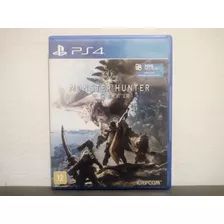 Ps4 Monster Hunter World - Original - Mídia Física...