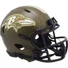 Helmet Nfl Baltimore Ravens Salute To Service - Speed Mini