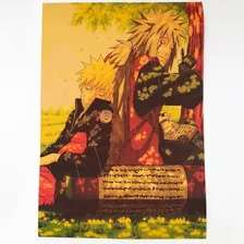 Poster - Anime - Naruto Shippuden - Naruto Y Jiraiya