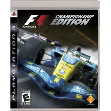 Ps3 - F1 Formula 1 Championship Edition - Juego Físico (acepto Mercado Pago)