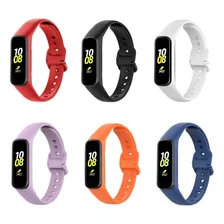 6 Piezas Correa Silicona Para Samsung Galaxy Fit 2 Sm-r220 