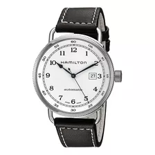 Hamilton Khaki Navy Pioneer Dial Plata Ss Cuero Automático