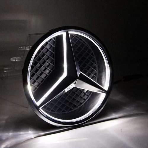 Led Emblema Frontal Aplicado A Mercedes Benz E300 Glk350 Cls Foto 3