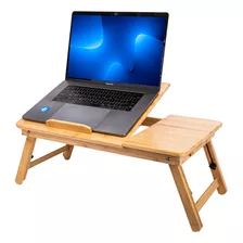 Mesa Bandeja Gadnic Madera Notebook Multiuso Plegable Cama