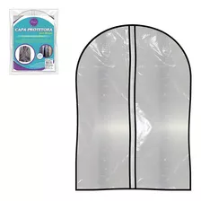 7 Capas Protetor Porta Terno Camisa Roupa Transparente Zíper