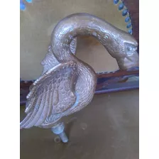 Bica Torneira Antiga Em Bronze Formato Cisne