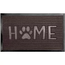 Alfombra Goma Natural Casa Con Huellita De Perro Duradera 