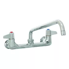 T&s Brass 5f-8wlx12 Llave De Montaje En Pared Con Centros De