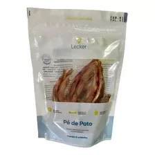 6 Pé De Pato Petisco Desidratado Lecker Natural Saboroso Cão