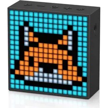 Altavoz Bluetooth Pixel Art Con Pantalla Led De 16 X 16