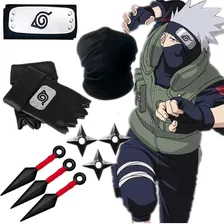 Juego De Cosplay De Naruto, 10 Piezas, Guantes Kakashi, Másc