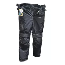 Pantalon Para Moto Ags Cordura Impermeable Protecciones