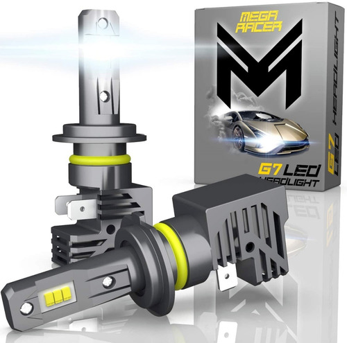 Focos Led Canbus Mega Racer Delanteros H7 G7 12,000l Zes Csp Foto 7