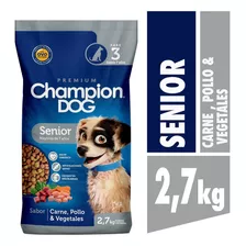 Alimento Champion Dog Senior 2,7kg