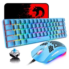 Teclado Mecanico Para Juegos, 68 Teclas/cable Tipo C/rgb