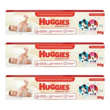 3 Caixas Creme Preventivo De Assaduras Huggies Supreme Care