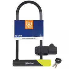 Urban 12u300 - Cerradura De Bicicleta En U Con Soporte, Cer.