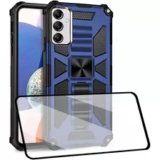 Kit Mica 9d + Funda Para Samsung Blindada Uso Rudo Stand