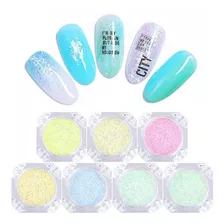 Polvo Unas Born Pretty Glitter Fotosensible Cambia Color