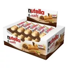 Nutella B-ready Biscoitos Wafer Com Nutella C/10 Biscoito