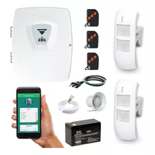 Kit Alarme Residencial Wifi Completo Externo App Android Ios