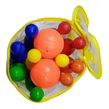 Boliche Infantil, Con 10 Pinos Y 2 Pelotas.