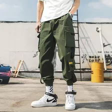 Pantalones Cargo De Estilo Hip Hop Para Hombre Y Mujer