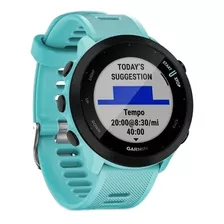 Smartwatch Relógio Garmin Forerunner 55 Aqua Verde