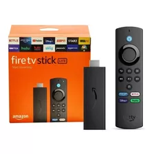 Amazon Fire Tv Stick Lite De Voz Full Hd 8gb Preto Com 1gb 