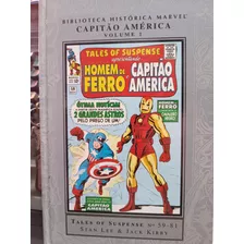 Hq Biblioteca Histórica Marvel Capitao América Vol.l