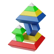 Eti Toys, Aprendizaje Stem, Piramide Stackem De 30 Piezas. A