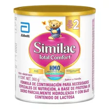 Leche Similac Total Comfort De 1 A 3 Años Vainilla 360g