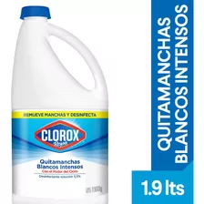 Quitamanchas Clorox Blancos Intensos 1,9 Lt