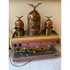 Máquina De Café Astoria Italiana De 3 Grupos