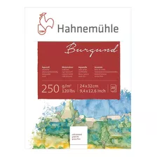 Hahnemühle Block Burgund 24x32 250g 20h Grano Fino