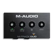 M-audio M-track Duo Nueva Generacion Interface Usb 16 Bits