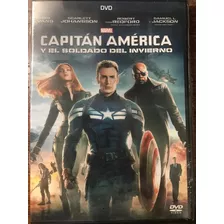 Capitan America Y El Soldado Del Invierno Dvd Marvel Nuevo