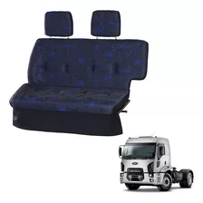 Sofá Cama Caminhão Ford Cargo 2016 2017 2018 2019 2020 Azul