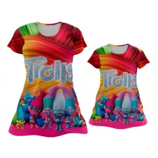 Vestidos Mãe E Filha - Trols Ref Tro50