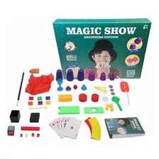 Set De Magia 100 Trucos De Mago, Juego Grande Niños Video Qr