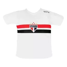 Camisa Infantil Do São Paulo Oficial Branca