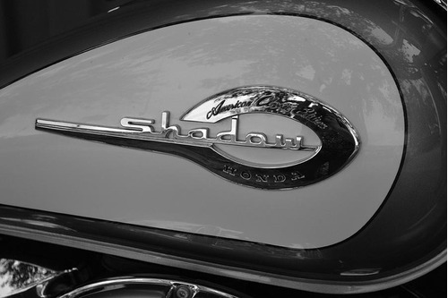 Par Emblemas Tanque Honda  Shadow 750 Vtx 600 Spirit Classic Foto 2