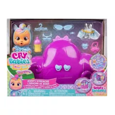 Cry Babies Magic Tears Ropero De Jenna + 16 Acces. Imc Toys