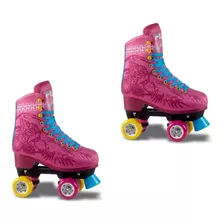 Patins Infantil Fila Roller Juliet Rosa 37