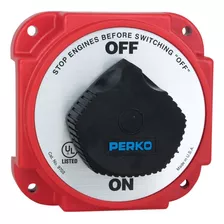 Perko 9703dp - Interruptor De Desconexion De Bateria Resiste