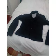 Blazer Negro T S Chaqueta Elástizada